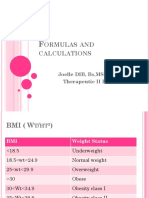 Formulas