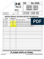 P50S601 Service Manual