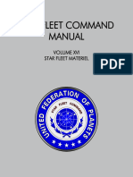 Star Fleet Command Manual - Volume XVI