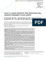 Revisit To Scapular Dyskinesis - Three-Dimensional Wing Computed Tomography in Prone Position