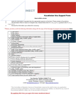 Kazakhstan Visa Support Form Globalconnect Updated