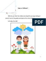 Lesson - PreK2 - Visual Discrimination