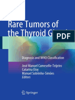 Rare Tumors of The Thyroid Gland - Diagnosis and WHO Classification (2018, Springer)