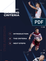 IMG & Rugby League Grading Criteria