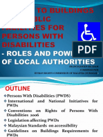 SUHAKAM Access For PWDs - Roles and Powers of LA