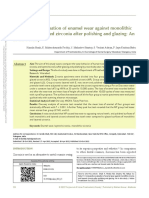 Comparative Evaluation of Enamel Wear Against.6