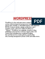 WORDPRESS New