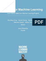 Python For Machine Learning Sample