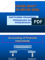 Exposure Draft PSAK 55 (REVISI 2006)