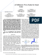 Antenna Design of Millimeter Wave Radar For Smart Toilet