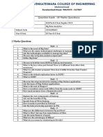 III-II Big Data Analytics Question Bank