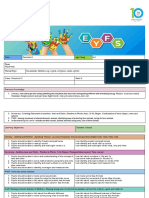 Preschool3 Week 4 Term 3 - Lesson Plan