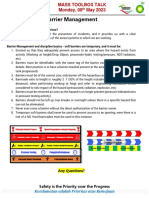 CSTS - Toolbox Talks - Barrier Management (Final)