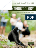 Anthrozoology Human-Animal Interactions in Domesticated and Wild Animals by Geoff Hosey and Vicky Melfi (Eds.)