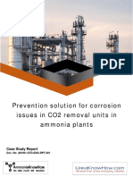 Prevention Solutions For Corrosion Issues in CO2 Removal Systems