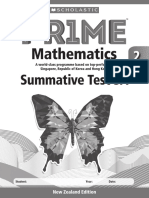 PR1ME Summative Tests NZ 3A Test 2