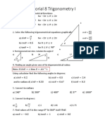 Tutorial 8 Trigonometry I 2017