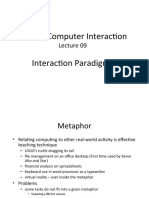 HCI Lecture09