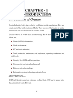 Chapter - 1: Introduction of Grasim