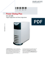 Power Dialog Plus: Single/single-Phase and Three/single-Phase