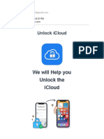 Unlock ICloud