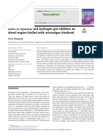 Effect of Hydroxy and Hydrogen Gas Addition On Die - 2018 - International Journa