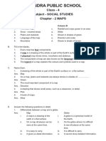 Class 4 Subject Social Studies Chapter 2 Maps