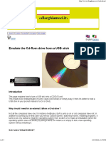 Emulate The Cd-Rom Drive From A USB Stick