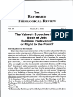 23-The Yahweh Speeches in The Book of Job