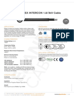 Veriflex Intercon 1.8-3kV Cable - 1