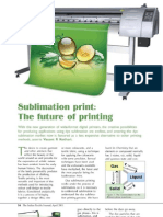 Sublimation Print The Future of Printing