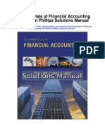 Fundamentals of Financial Accounting 4th Edition Phillips Solutions Manual