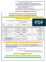 BTech CAP Instructions 2023-24 Website