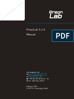 PreonLabManual v5 1 4