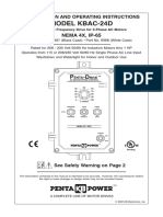 VFD Operating Instructions (KBAC-24D)