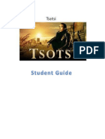 Tsotsi Study Guide Secondary