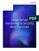 Linux Server Hardening and Security Best Practices