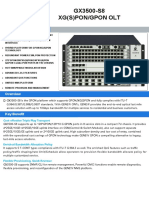 OLT GX3500-S8 Datasheet - EN