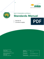 Msa Standards Manual 2020 - Section 5 - Livestock Supply