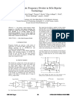 110-GHz Static Frequency Divider in SiGe Bipolar Technology