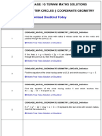 Cengage Maths Solutions-coordinate+Geometry Circles