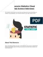 A Comprehensive Statistics Cheat Sheet For Data Science 1685659812