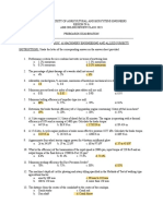 Preboards Exam Part I Answer Key 2