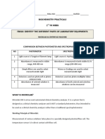 Practical - 4 - Microlab & Centrifuge