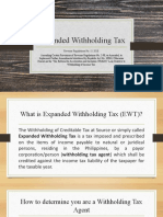 Expanded Withholding Tax Seminar