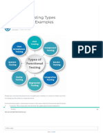 8 Functional Testing Types Explained With Examples