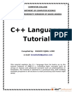 C++ Uptodate Lecture Notes