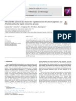 NIR and MIR Spectral Data Fusion For Rapid Detection