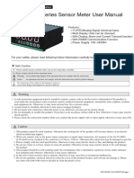 TOKY SV Series Sensor Meter User Manual