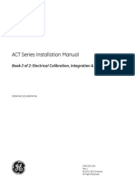 ACT Series Installation Manual Electrical Calibration, Integration & Testing